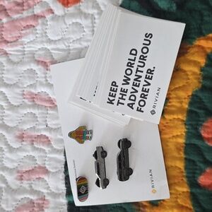 Rivian Pins & Stickers